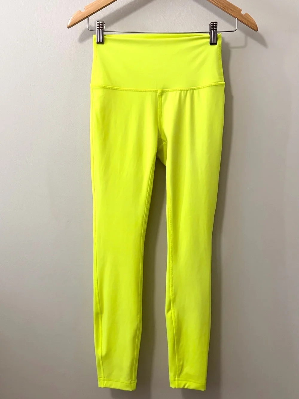 lululemon athletica Neon Yellow High-Rise Leggings
